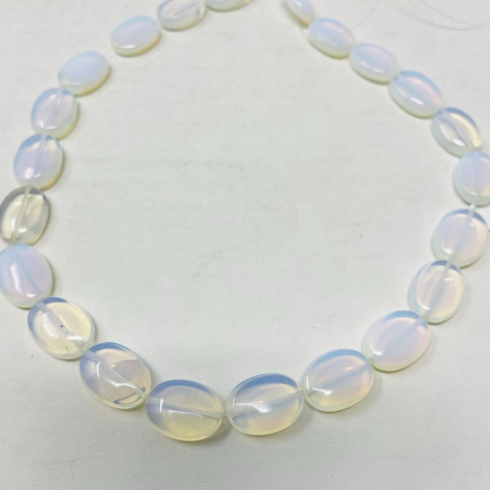 Shop LC Gem Workshop Opalite 17.5mm Bead Strand 16-inch TGW 225.00 cts. 5171‎